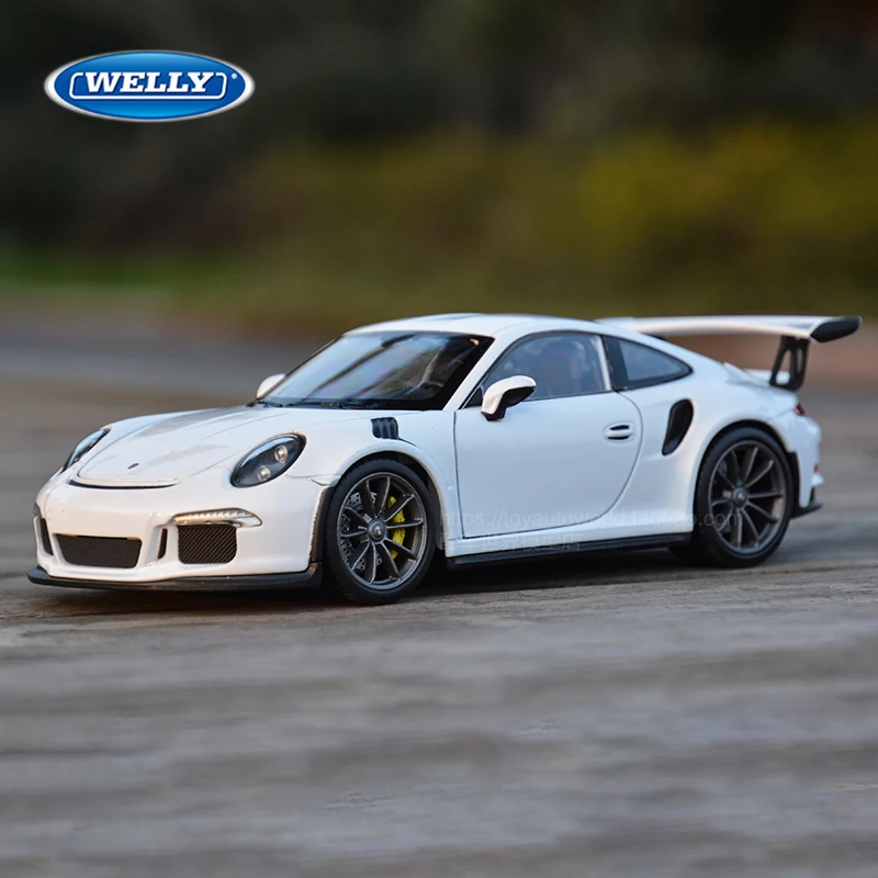 WELLY Porsche 911 GT3 RS 2016 Diecast Model 7 WELLY Porsche 911 GT3 RS 2016 Diecast Model - Image 7