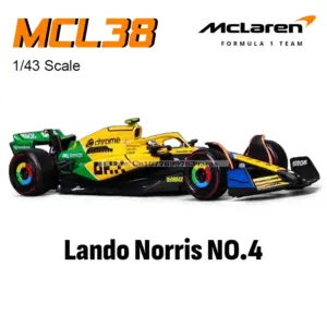 2024 McLaren MCL38 1:43 Diecast Model 14 Sfb091d7817094370837704c1b22804afv