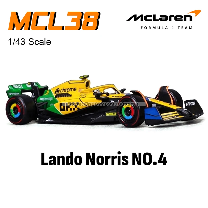 2024 McLaren MCL38 1:43 Diecast Model 5 2024 McLaren MCL38 1:43 Diecast Model - Image 5