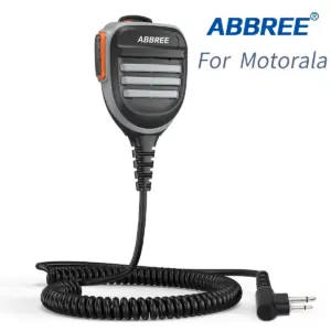 ABBREE AR-780 Dual PTT Microphone for Motorola 14 Sfb0a3ccc20714ac987ae95529862e866L