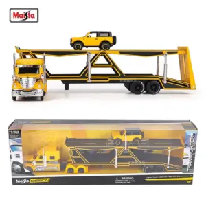 Vivid Yellow 1:64 Die-Cast Semi-Truck Set 13 Sfb5b2e4cb0894790a4ddc354c52d75e6h