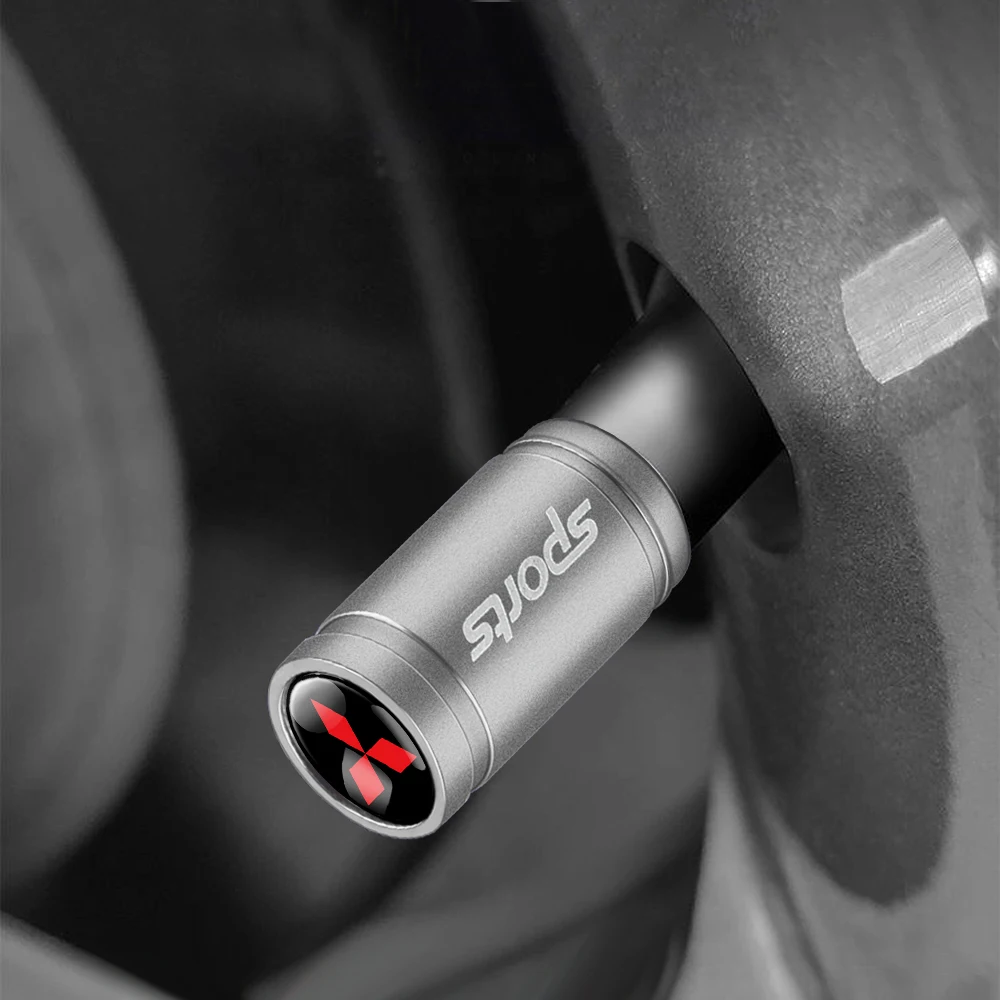 Sporty Metal & Carbon Fiber Valve Caps Set 6 Sporty Metal & Carbon Fiber Valve Caps Set - Image 6