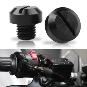 Motorcycle CNC Aluminum Mirror Hole Plug Set 12 Sfbb3789c446e41fca4797808ccf61fd4x