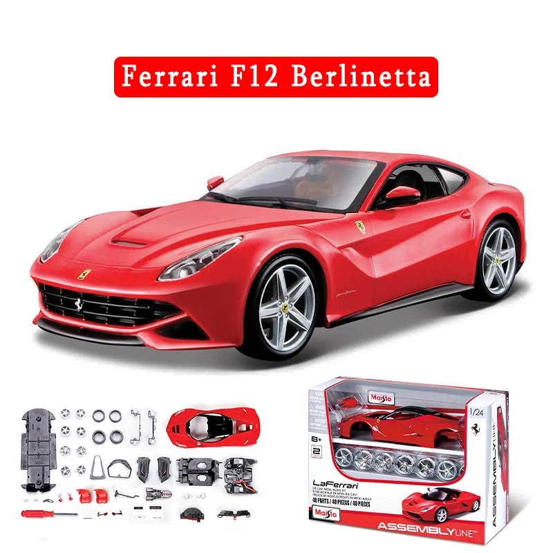 1:24 Ferrari F12 Berlinetta Diecast Model 2 1:24 Ferrari F12 Berlinetta Diecast Model - Image 2