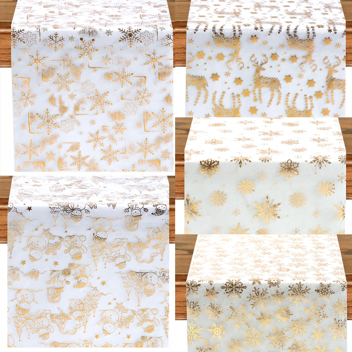 Festive Snowflake Christmas Table Runner 6 Festive Snowflake Christmas Table Runner - Image 6