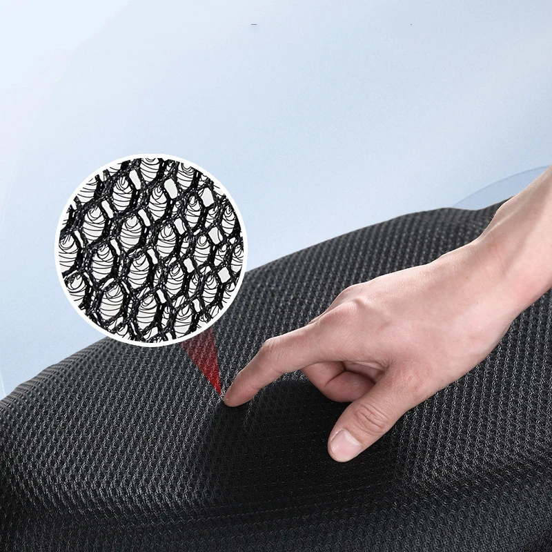 Motorcycle Seat Cover with Honeycomb Pattern 3 Motorcycle Seat Cover with Honeycomb Pattern - Image 3
