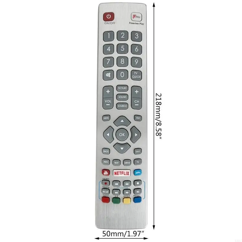 Sharp Aquos TV Remote Control GB118WJSA 6 Sharp Aquos TV Remote Control GB118WJSA - Image 6