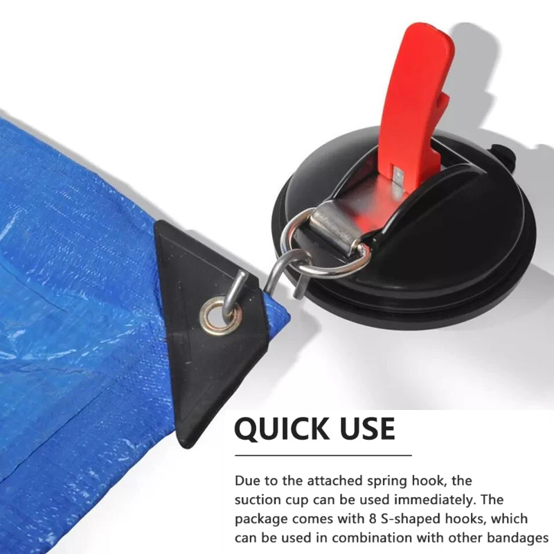 Heavy-Duty Vacuum Suction Cup Anchor Set 2 Heavy-Duty Vacuum Suction Cup Anchor Set - Image 2