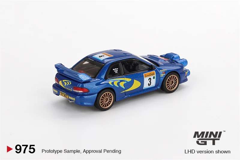 Impreza WRC98 Rally Car Miniature Model 3 Impreza WRC98 Rally Car Miniature Model - Image 3