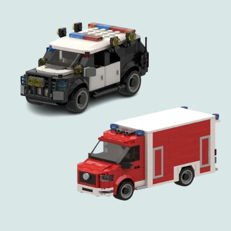 Emergency Rescue Vehicles Building Set for Adults 5 Emergency Rescue Vehicles Building Set for Adults - Image 5
