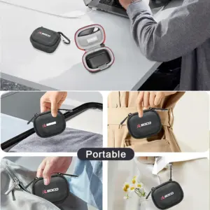 Black Sennheiser Earbuds Carrying Case 11 Sfcb41f04e8c74be98237c4468249d026T