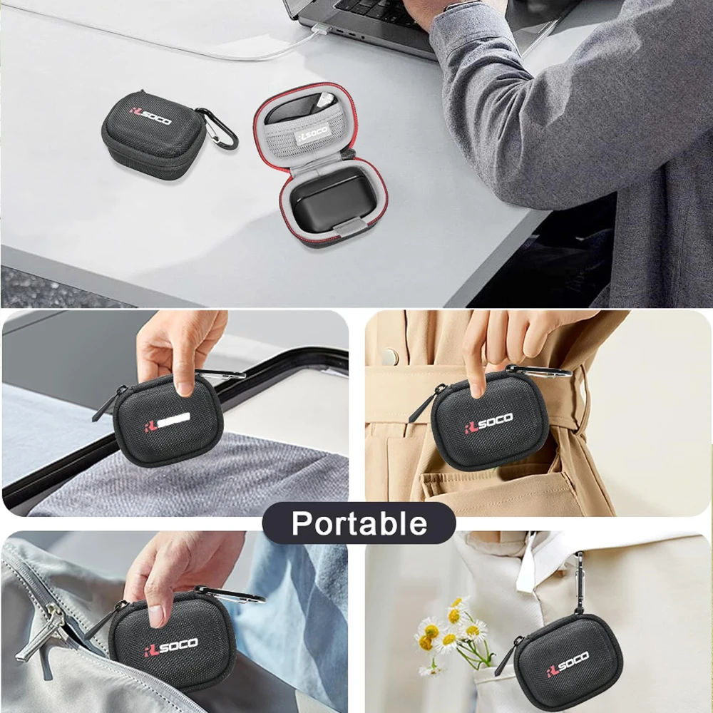 Black Sennheiser Earbuds Carrying Case 6 Black Sennheiser Earbuds Carrying Case - Image 6