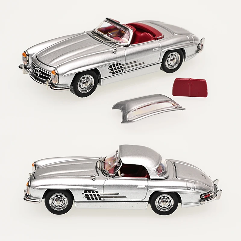 Vintage Mercedes-Benz 300SL W198 Diecast Model 1:64 scale 12 Vintage Mercedes-Benz 300SL W198 Diecast Model 1:64 scale - Image 12