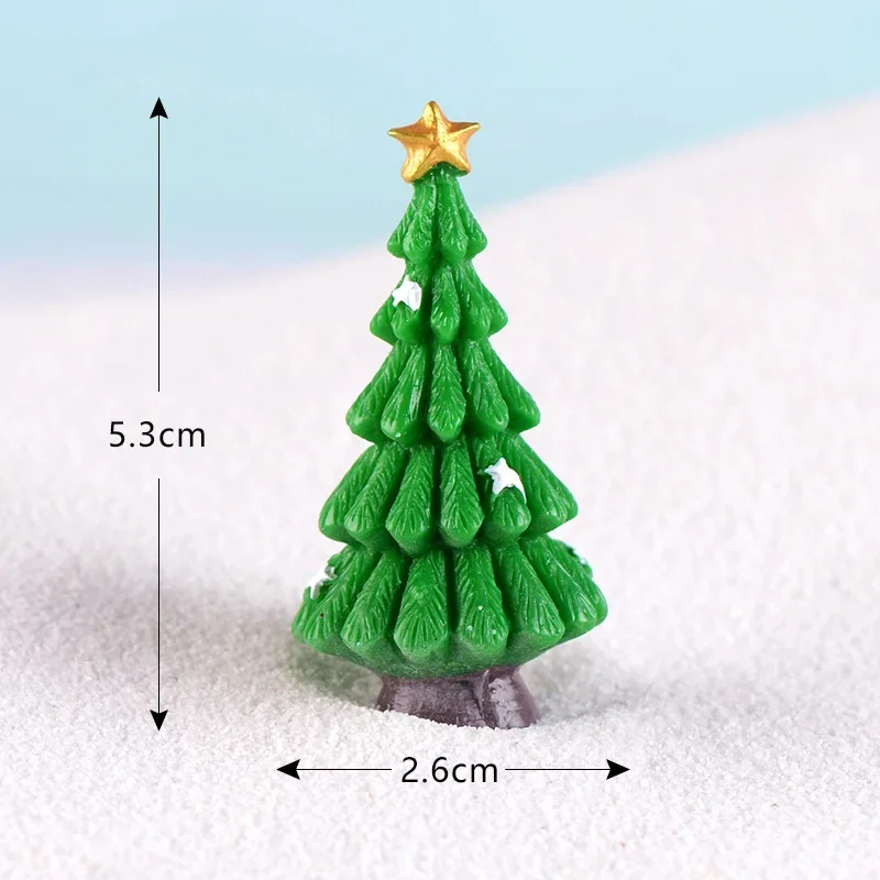 Miniature Christmas Tree Landscape Ornament Set 5 Miniature Christmas Tree Landscape Ornament Set - Image 5