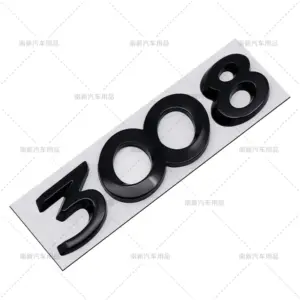 Peugeot 3D Rear Badge for Models 206-508 15 Sfd41898d86da4620925676237a70a773N