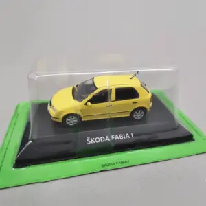 Vibrant Yellow Škoda Fabia I Model 1:43 Scale