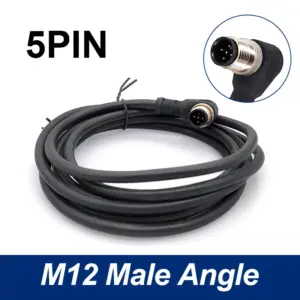 Waterproof M12 Sensor Connector Line 2m, 4/5/8-pin 35 Sfd83599a4b52434fa0b701cebd74e879X