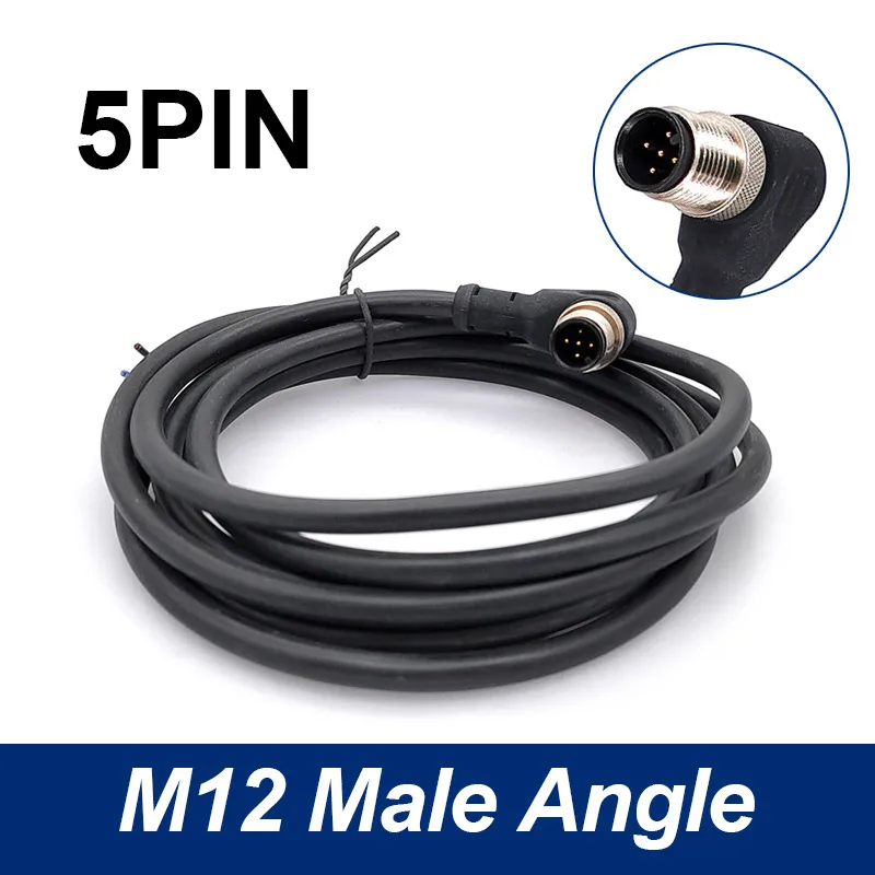 Waterproof M12 Sensor Connector Line 2m, 4/5/8-pin 18 Waterproof M12 Sensor Connector Line 2m, 4/5/8-pin - Image 18
