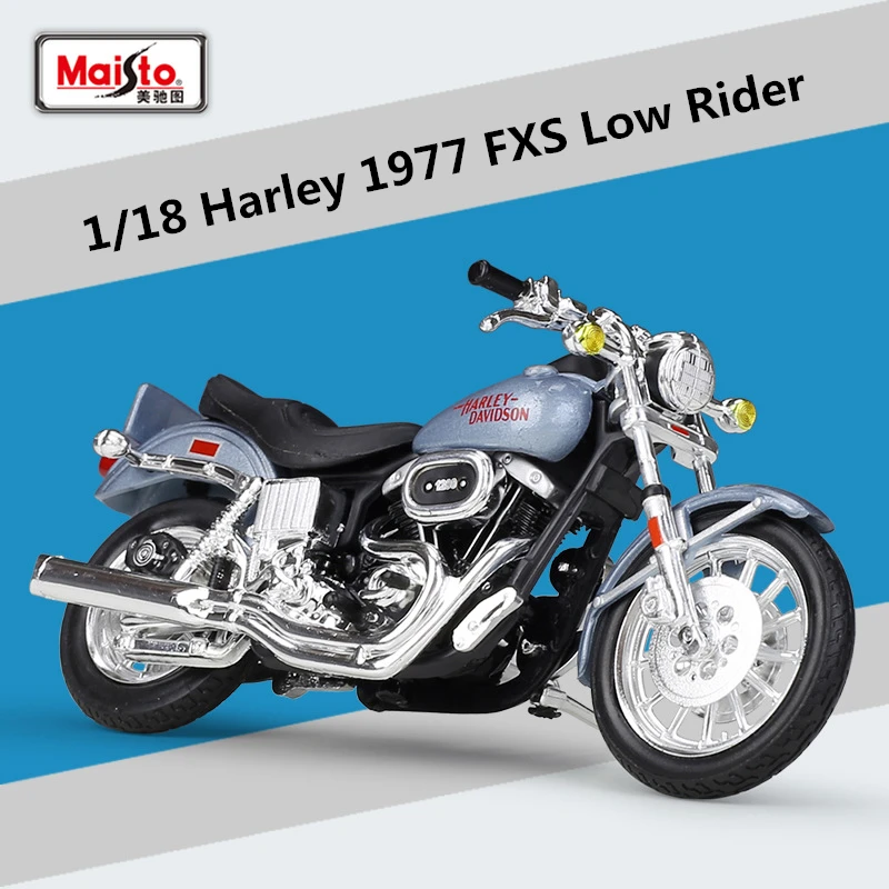 Harley-Davidson 1977 FXS Low Rider Diecast Model 5 Harley-Davidson 1977 FXS Low Rider Diecast Model - Image 5