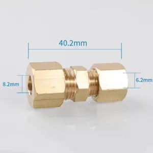 Brass Compression Union Fitting 6-42mm 18 Sfde3659b2a6a4cdbb83f82ef3425c6c0C