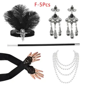 1920s Flapper Accessories Set for Adults 18 Sfe55d49506c8496687304685914dfeafn