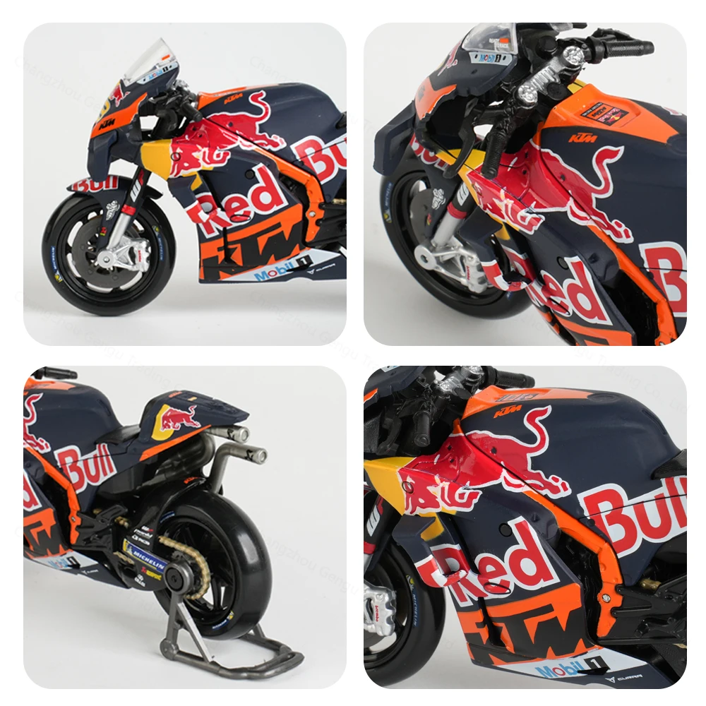 Red Bull KTM 2023 Motorcycle Model 1:18 Scale 6 Red Bull KTM 2023 Motorcycle Model 1:18 Scale - Image 6
