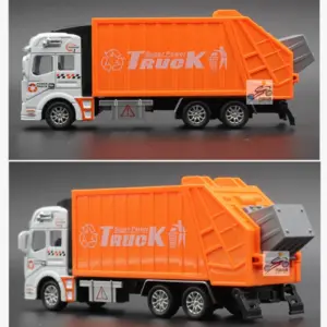 Diecast Garbage Truck Toy 1:32 Scale 12 Sfe73ddaee1e04a959d575f02c3ea54785