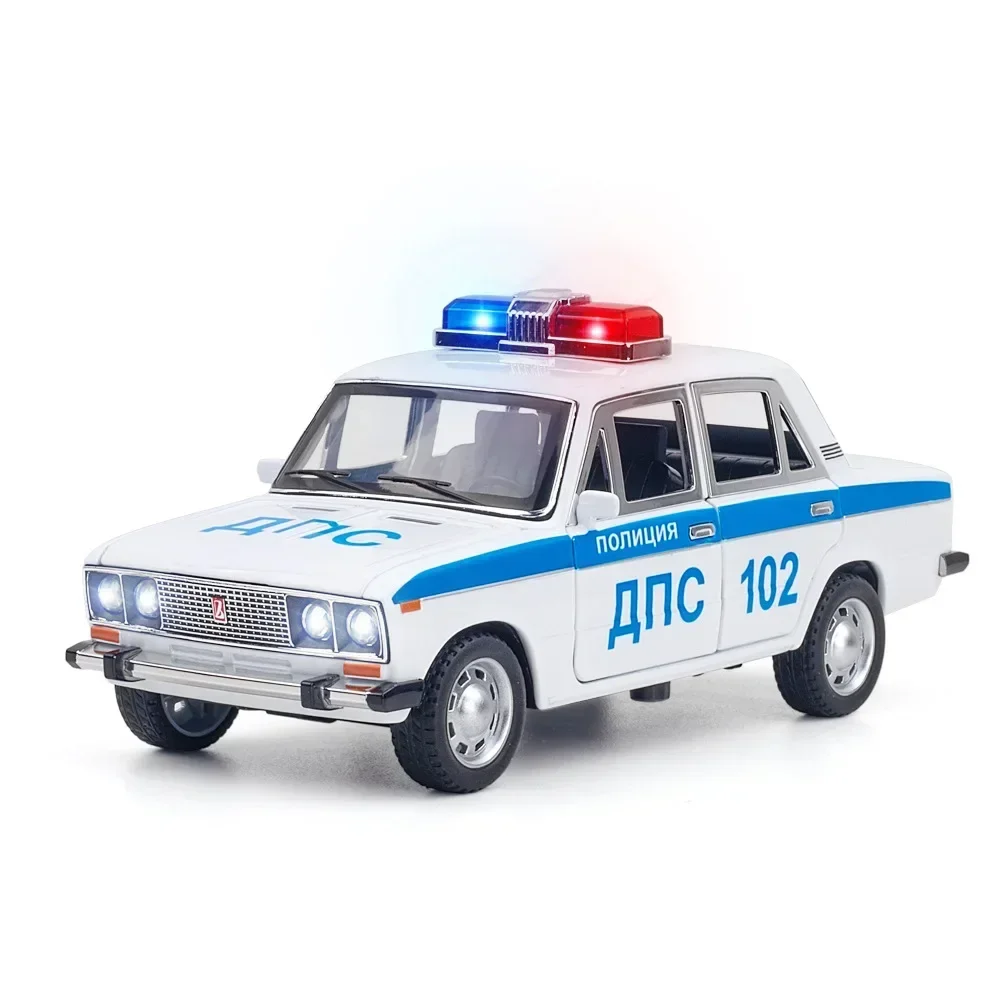2016 Lada Police Car 1:24 Diecast Model 5 2016 Lada Police Car 1:24 Diecast Model - Image 5