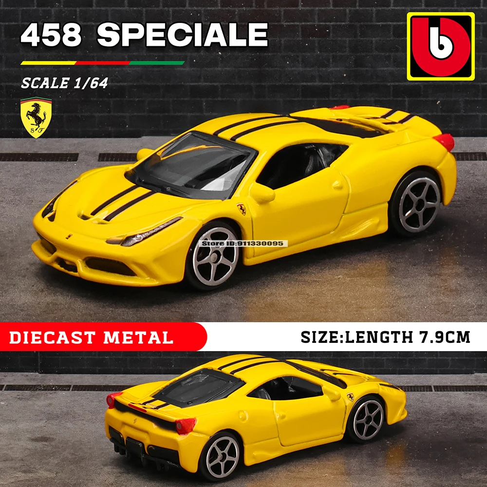 Ferrari 1:64 Die-Cast Model Car 4 Ferrari 1:64 Die-Cast Model Car - Image 4