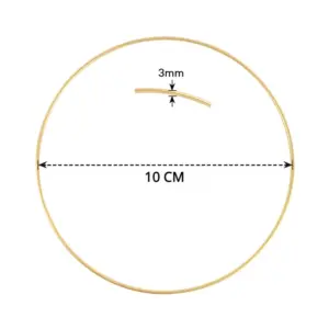 Gold Metal Wreath Ring Hoop for Crafts 20 Sfed33ebfc99a49db847e17010a923392y
