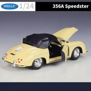 VINTAGE Porsche 356A Speedster 1:24 Diecast Model 15 Sfedbc078cd1d4d17bde22e17a3c4b0ddt