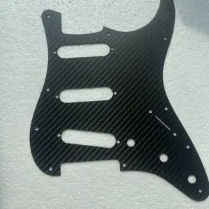 Carbon Fiber Electric Guitar Pickguard for T, L, SSH 9 Sff2ba277986348da9d0fa2ff89c020d1H