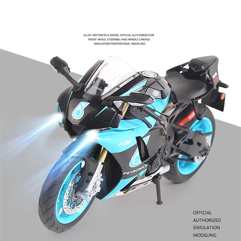 Yamaha YZF-R1M 1:9 Diecast Motorcycle Model 5 Yamaha YZF-R1M 1:9 Diecast Motorcycle Model - Image 5