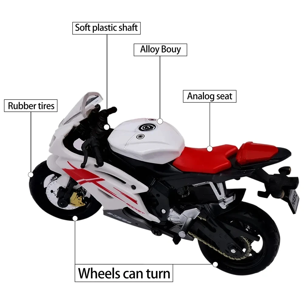 1:18 Scale Diecast Motorcycle Model Collection 3 1:18 Scale Diecast Motorcycle Model Collection - Image 3