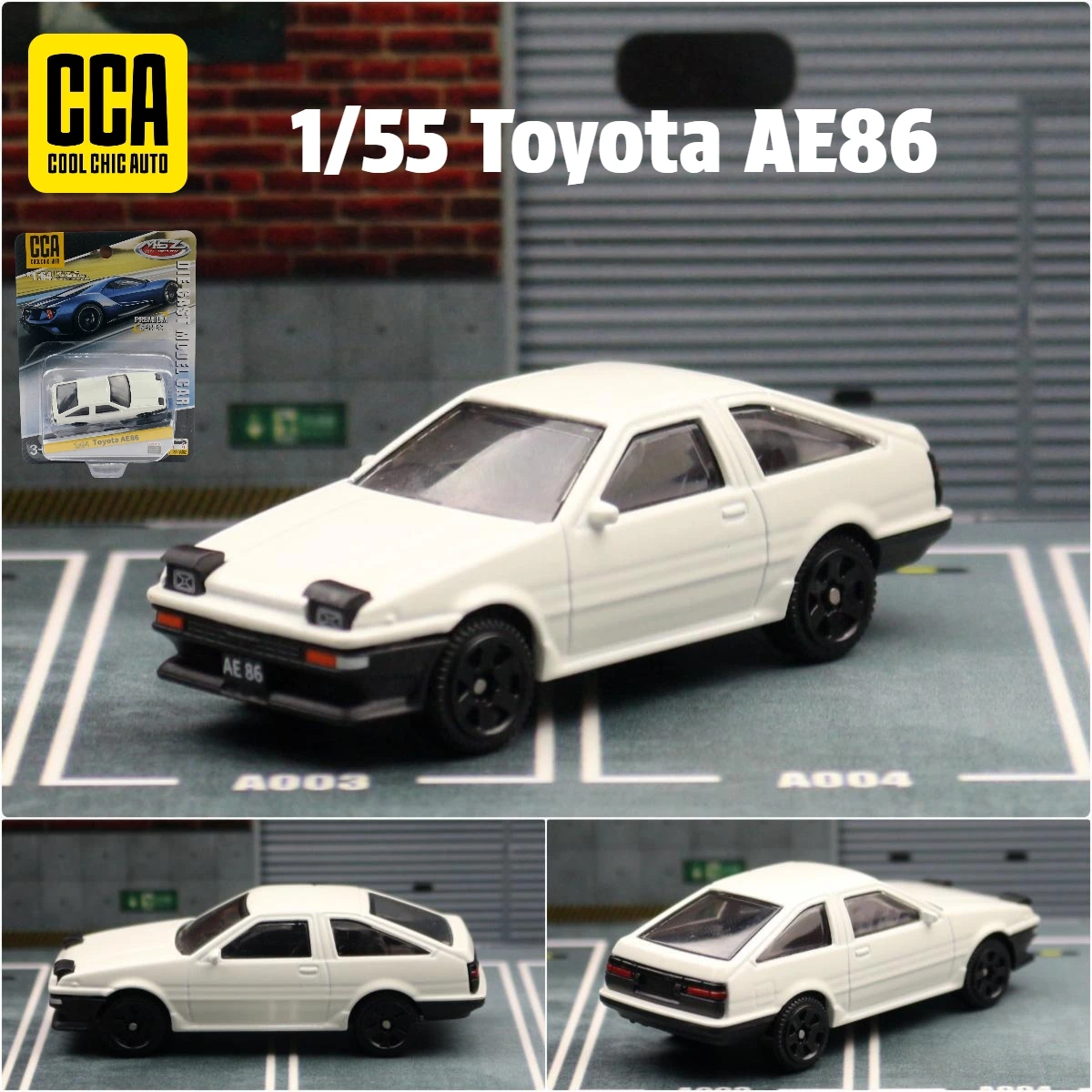 Toyota AE86 1:64 Scale Diecast Model 2 Toyota AE86 1:64 Scale Diecast Model - Image 2