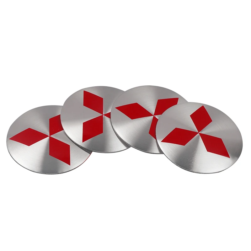 Mitsubishi Wheel Hub Cap Stickers Set 9 Mitsubishi Wheel Hub Cap Stickers Set - Image 9