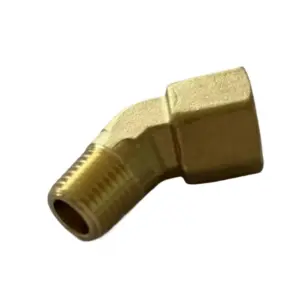 Brass 45-Degree Pipe Elbow Fitting 1/8"-3/8" 7 Sffd3741276f54535a170362c7e52d6f3G