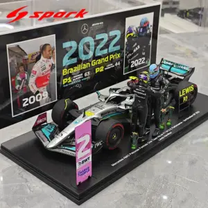 Mercedes F1 W13 1:18 Resin Model with Driver Figures 10 Sffff1d93bf8944d98508768c48202fa7F