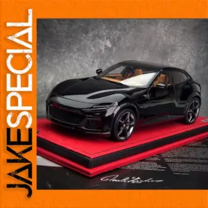 1:24 Diecast Black Sports Car Model