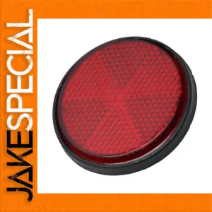 6 cm Circular Safety Reflector for Vehicles