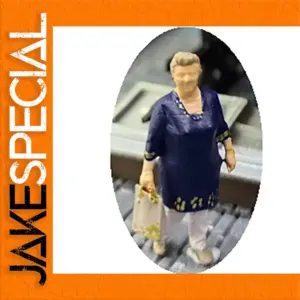Old Woman Figure 1/64 Scale Collectible