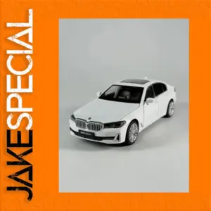 1/18 Scale Diecast White BMW 530Li Model