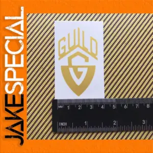 GUILD Headstock Decal Set of Three