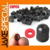 Universal 12.5mm Tire Valve Caps Set of 20
