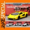 Yellow Lamborghini Countach LPI 800-4 Diecast Model