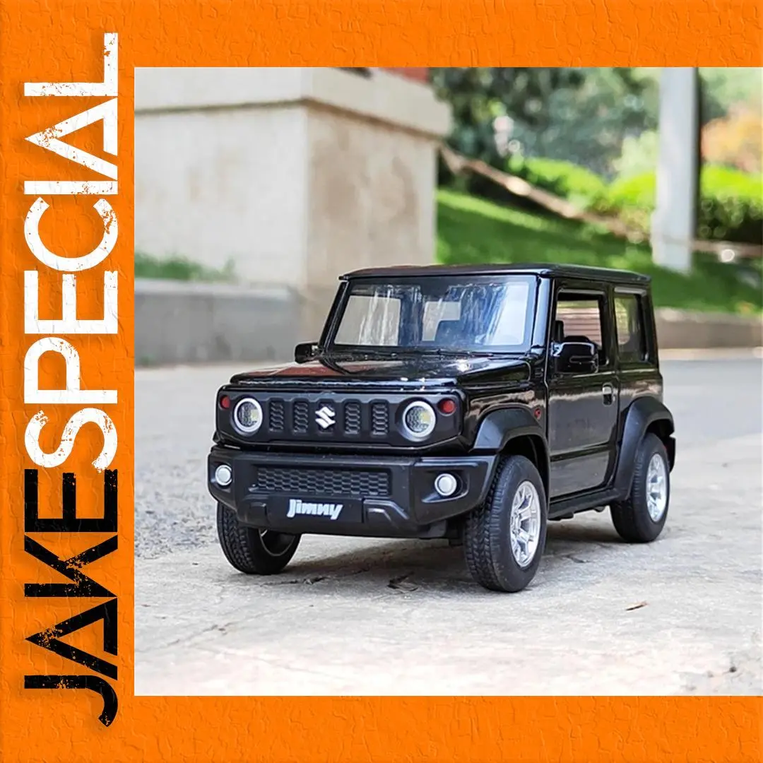 1:24 Suzuki Jimny Diecast Model in Black 1 1:24 Suzuki Jimny Diecast Model in Black