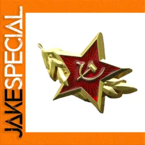 Soviet CCCP Red Star Lapel Pin Badge
