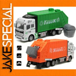 Diecast Garbage Truck Toy 1:32 Scale