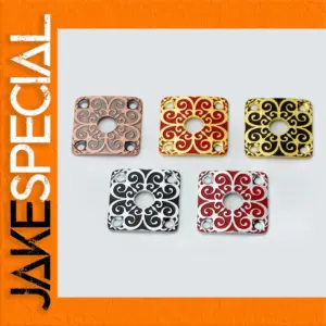 Stainless Steel Jack Plate for Electric Guitars