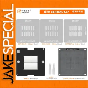 GDDR Memory BGAStencil Set for Chips
